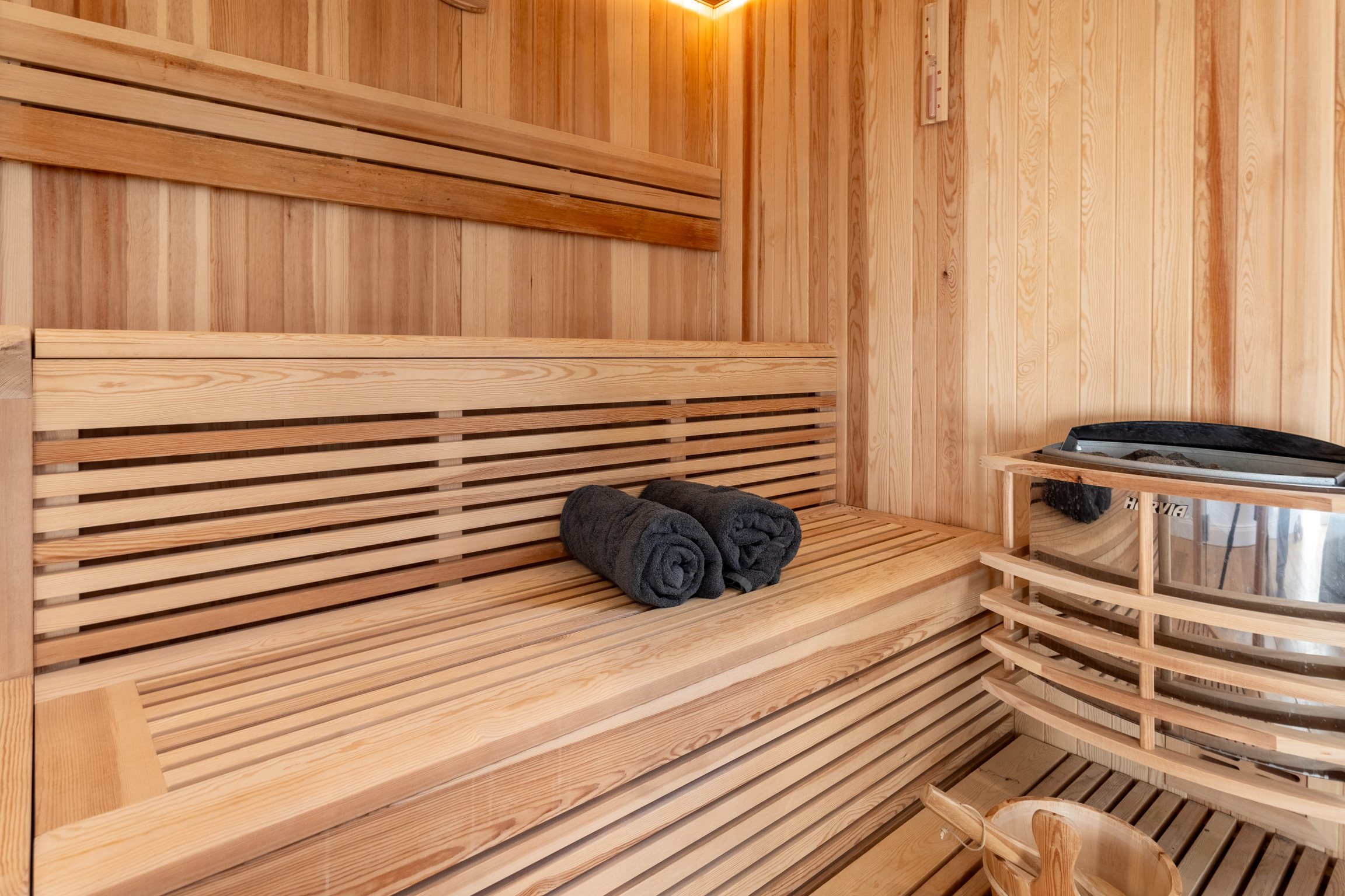 Sauna Innenansicht