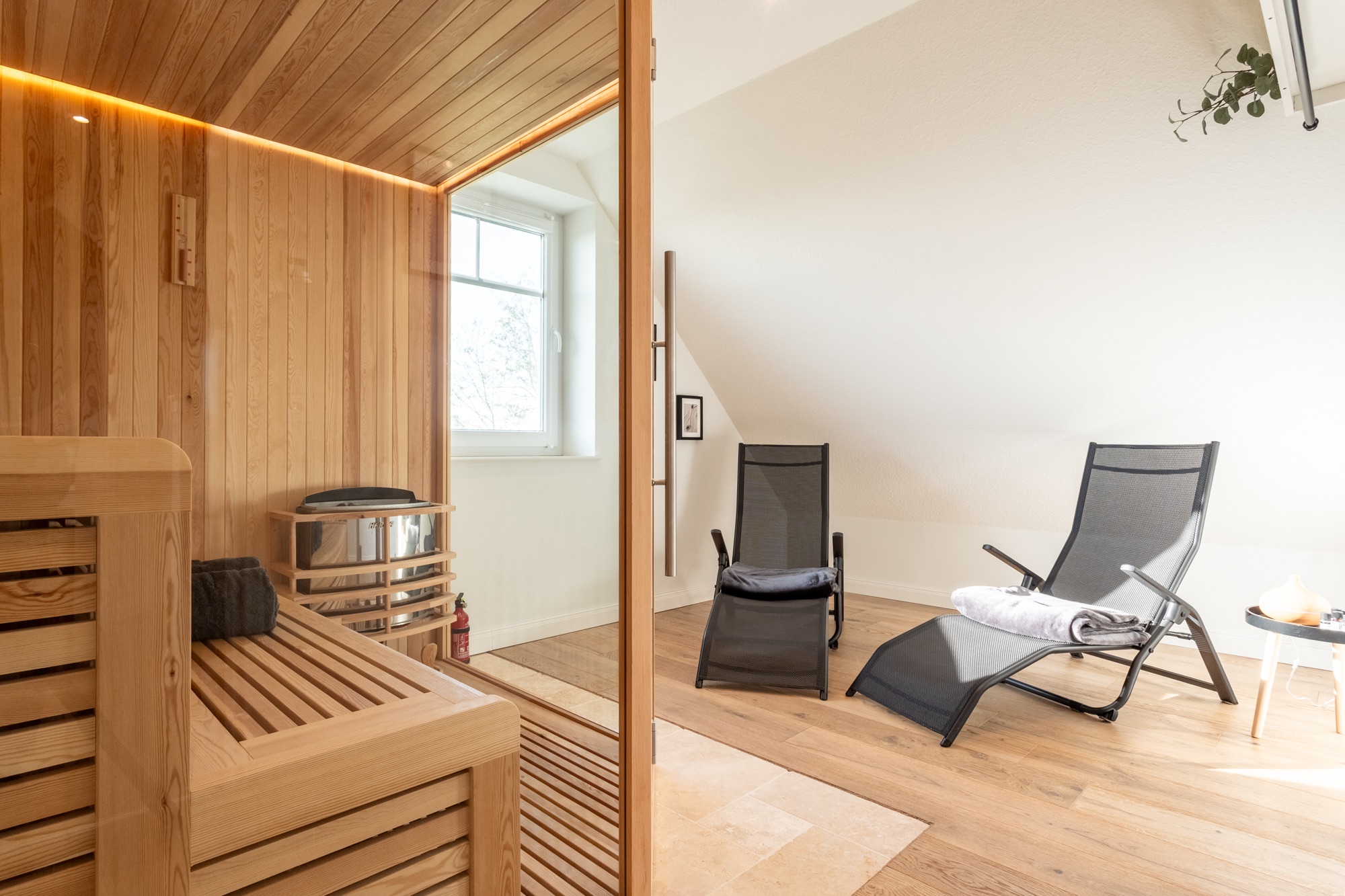 Sauna und Wellnessbereich MeerZeit